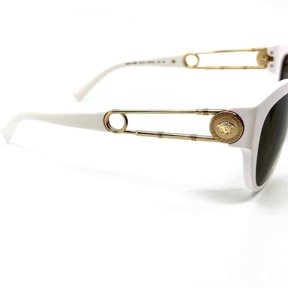 Rare Versace White Womens Sunglasses - Picture 4 of 8